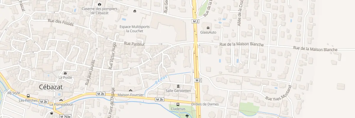 Plan du 28 Rue Sous la Ville à Cébazat