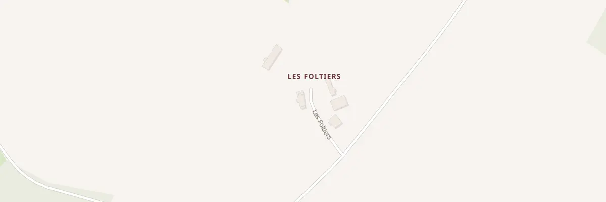 Plan du 616 Les Foltiers à Saint-Fargeau