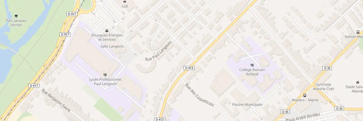 Plan du 66 Rue des Freres Martel à Waziers
