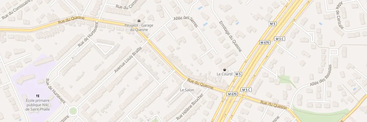 Plan du 131 Rue du Quesne à Marcq-en-Barœul