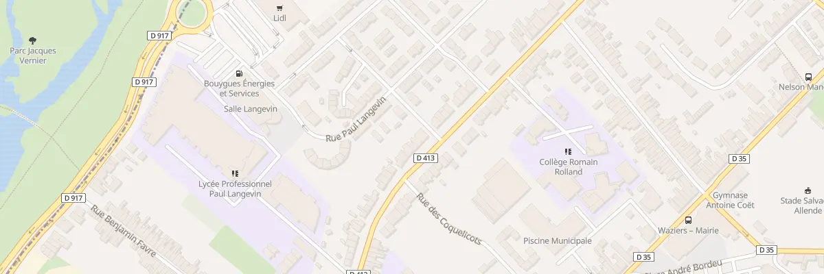 Plan du 64B Rue des Freres Martel à Waziers