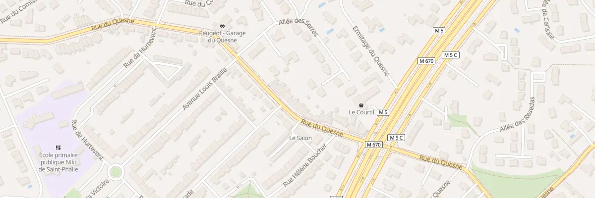 Plan du 139 Rue du Quesne à Marcq-en-Barœul