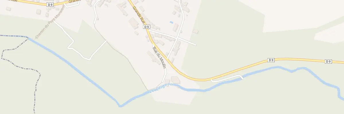 Plan du 4 Gr Grande Rue à Montigny-l’Allier