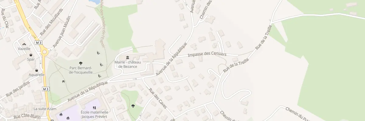 Plan du 41 Av de la République à Romagnat