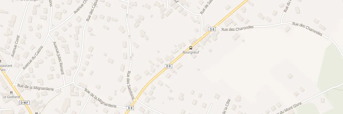 Plan du 559 Rue du Doc Jean Pidoux à Pougues-les-Eaux