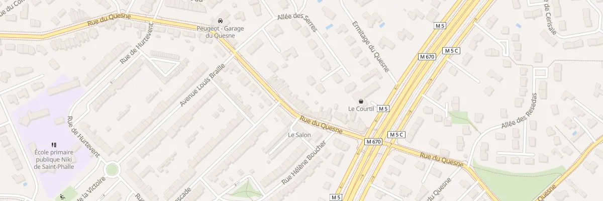 Plan du 145 Rue du Quesne à Marcq-en-Barœul