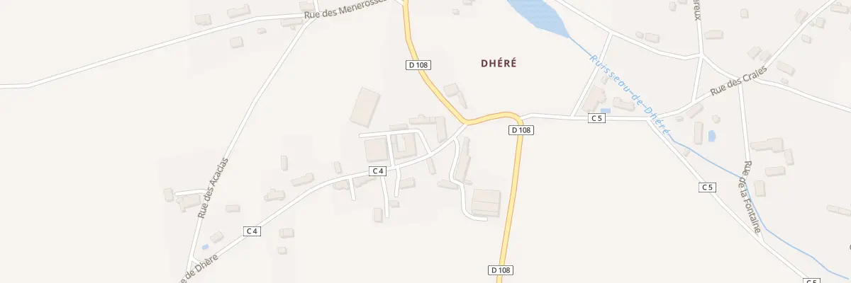 Plan du 29 Rue de Dhéré à Langeron