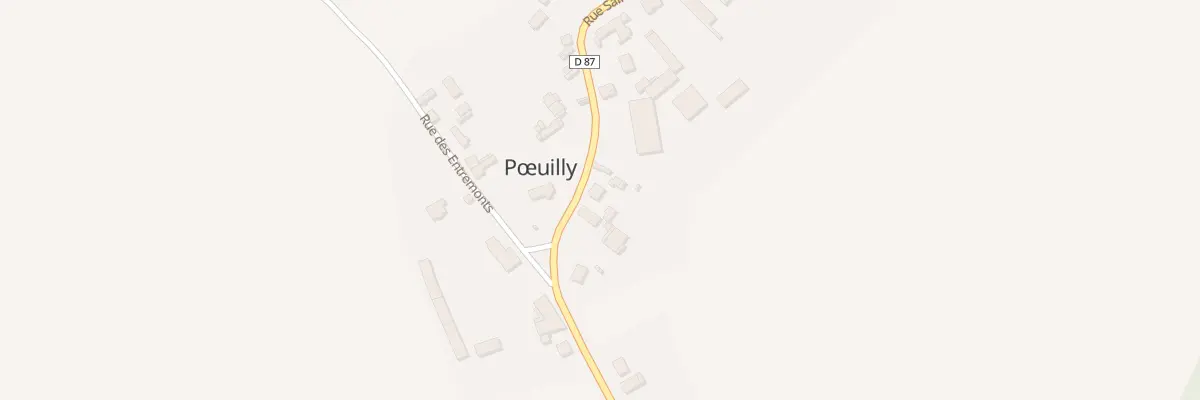 Plan du 12 Rue St Eloi à Pœuilly