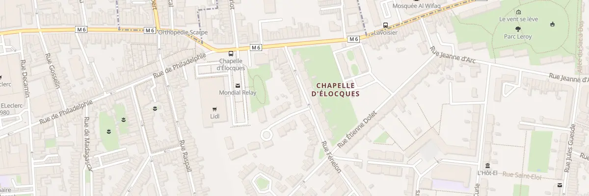 Plan du 199 Rue Fenelon Hellemmes à Lille