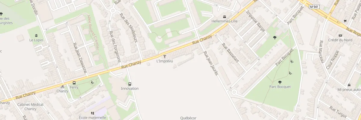 Plan du 103 Rue Chanzy Hellemmes à Lille