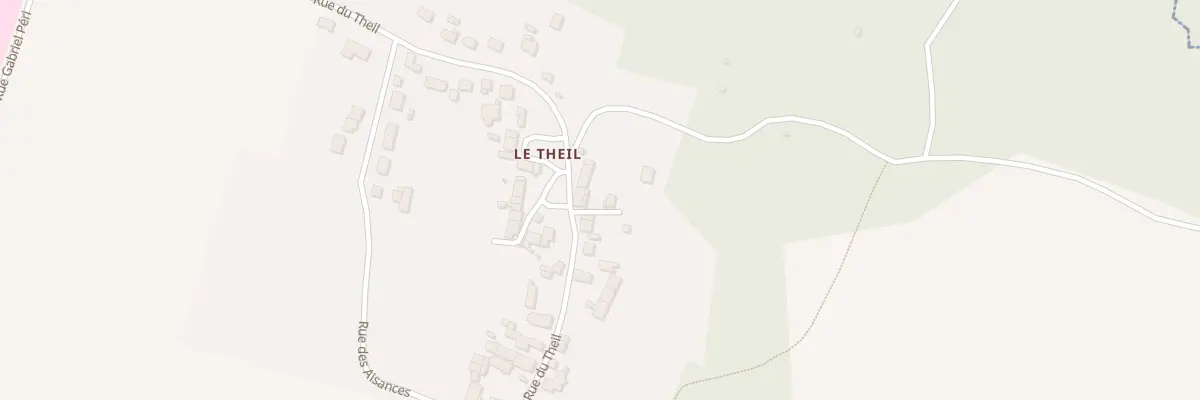 Plan du 122 Rue du Theil à Coulommiers