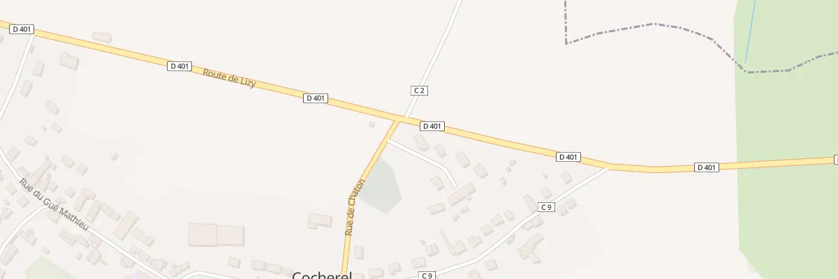 Plan du 1 Rue Résidence de Geincourt à Cocherel