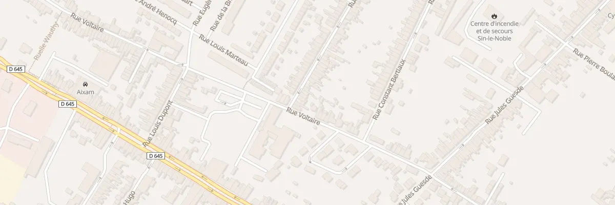 Plan du 295 Rue Emmanuel Charlet à Sin-le-Noble