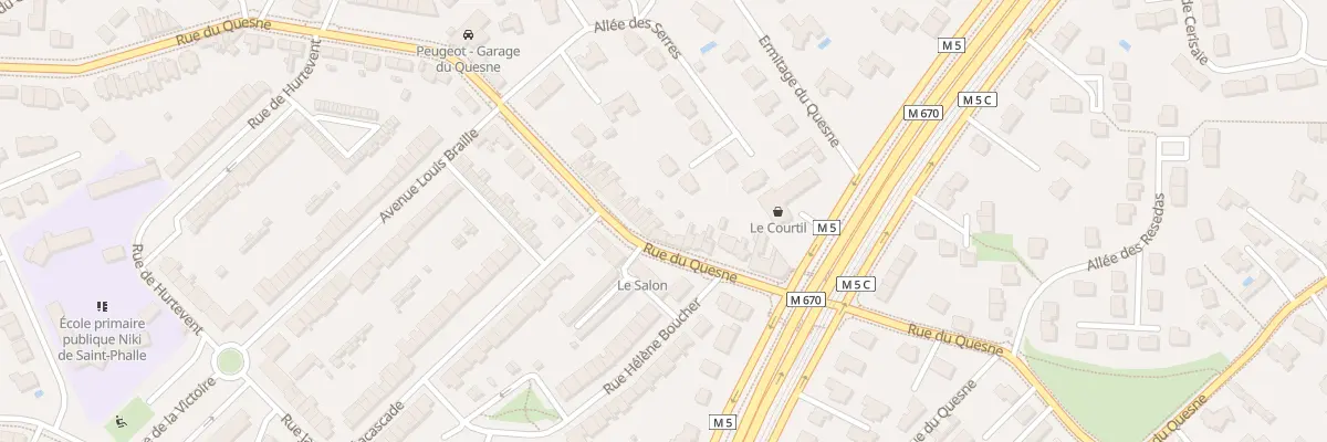 Plan du 151 Rue du Quesne à Marcq-en-Barœul