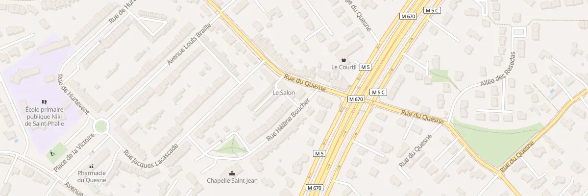 Plan du 194 Rue du Quesne à Marcq-en-Barœul
