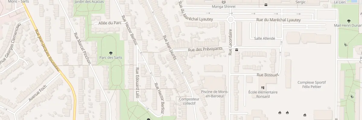 Plan du 115 Rue Jean Jaurès à Mons-en-Barœul