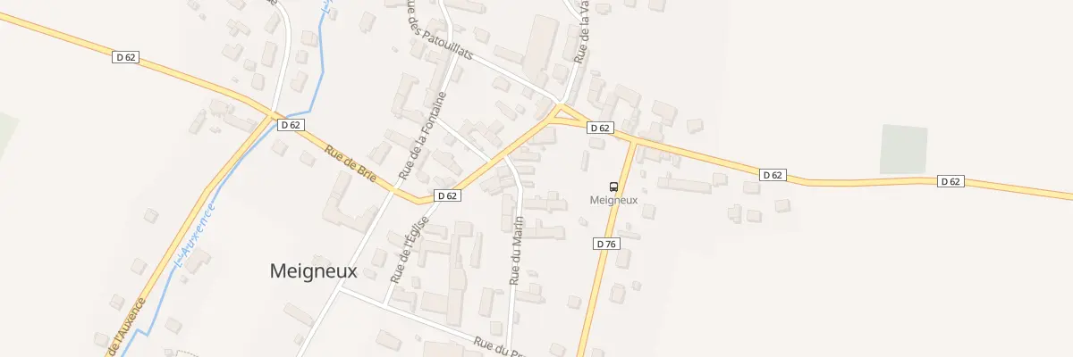 Plan du 3 Rue du Marin à Meigneux