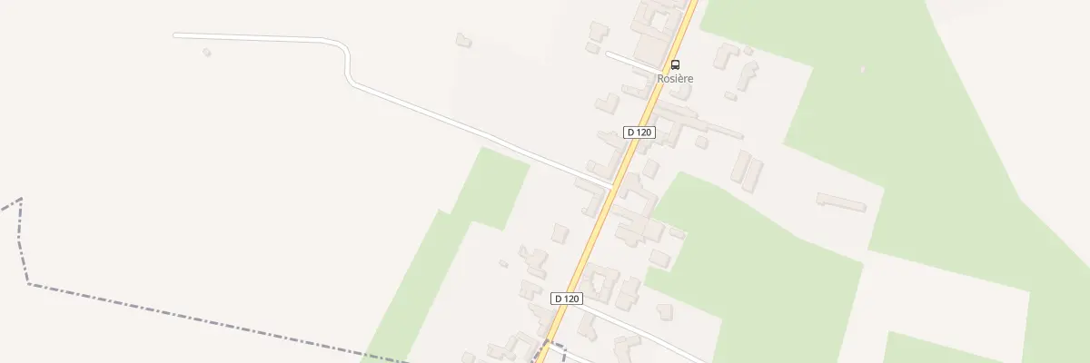 Plan du 660 Rue de la Rosière à Mérignies