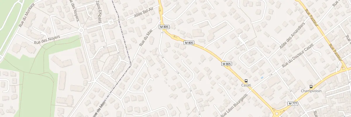 Plan du 32 Rue du Mirondet à Aubière