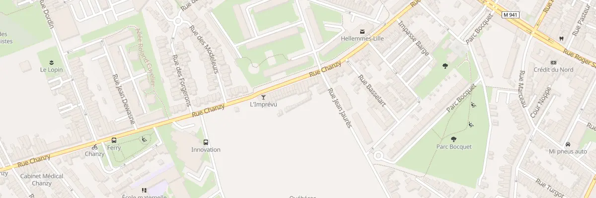 Plan du 97 Rue Chanzy Hellemmes à Lille