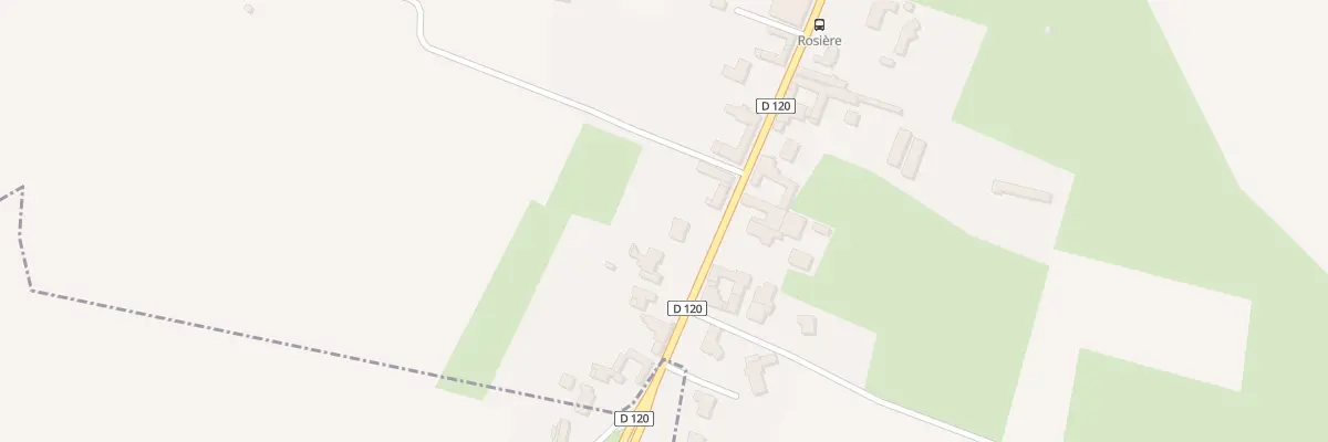 Plan du 732 Rue de la Rosière à Mérignies