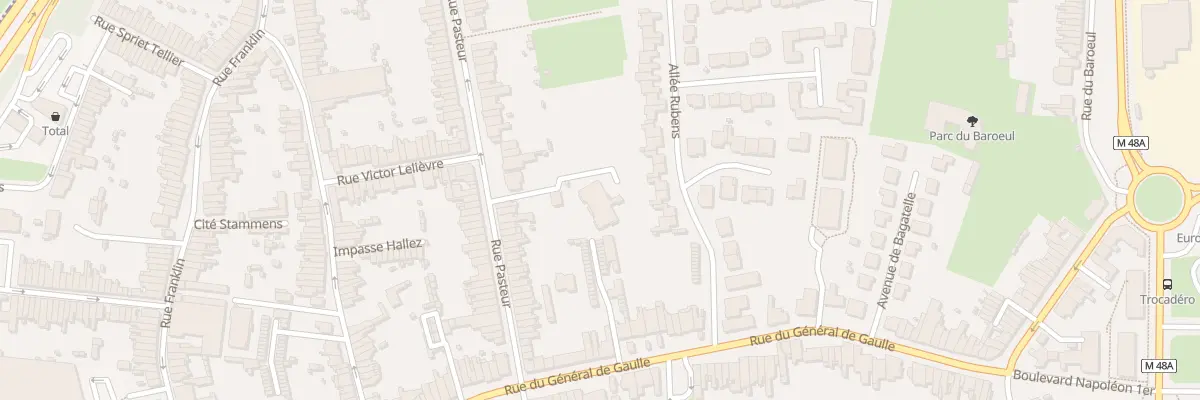 Plan du 52 Rue Pasteur à Mons-en-Barœul
