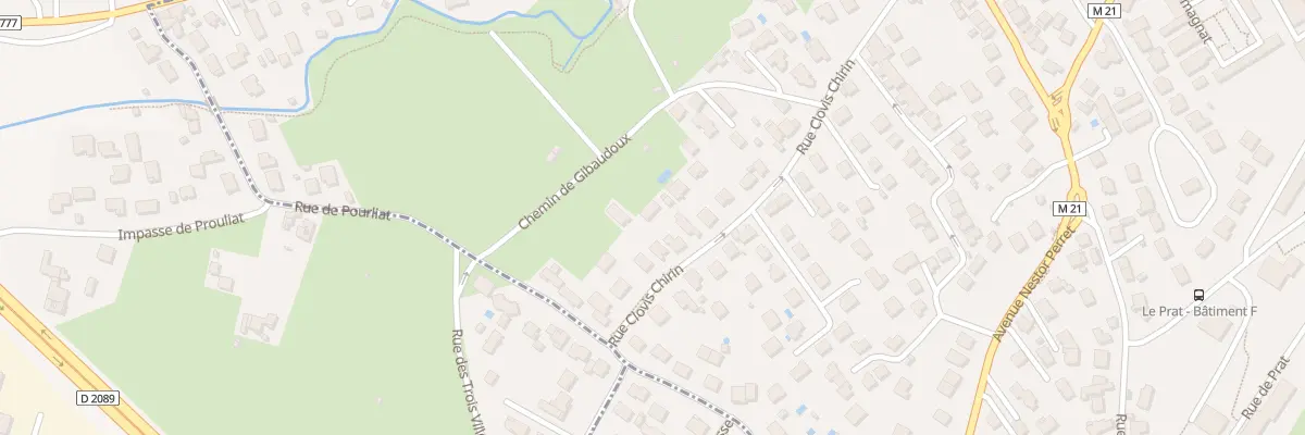 Plan du 54 Rue Clovis Chirin à Aubière