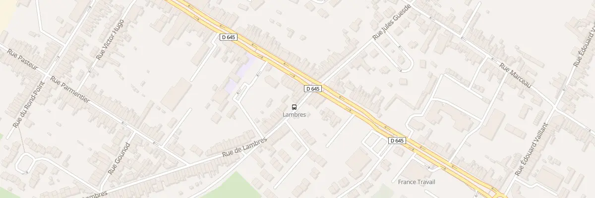 Plan du 24 Rue de Lambres à Sin-le-Noble