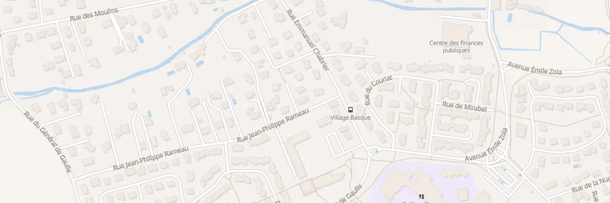 Plan du 3 Rue Jean Philippe Rameau à Riom
