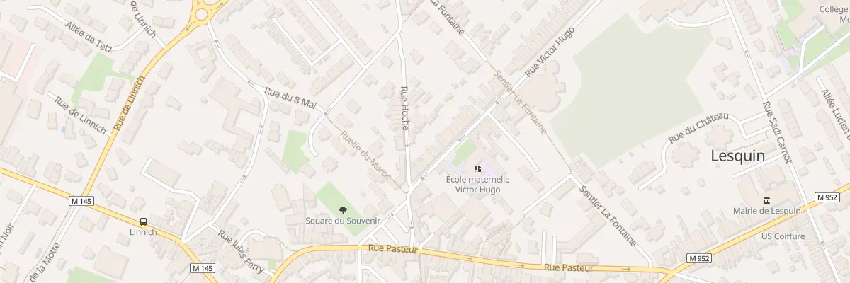 Plan du 13 Rue Victor Hugo à Lesquin