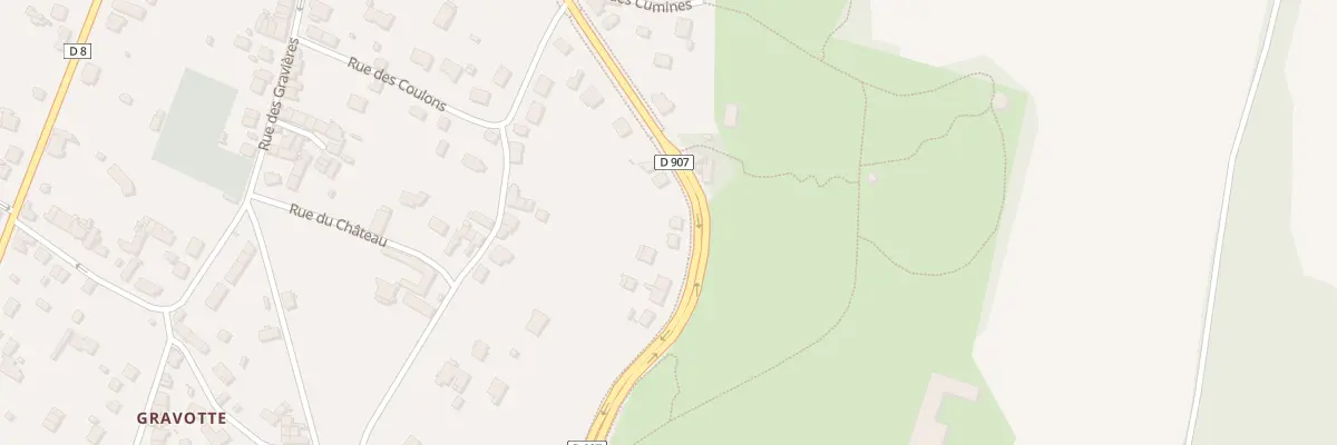 Plan du 3050 Av de Paris à Pougues-les-Eaux