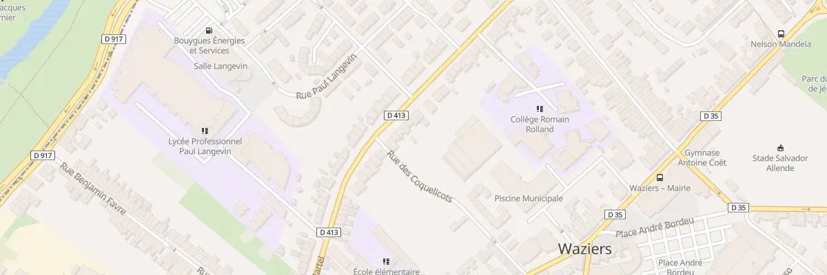 Plan du 63 Rue des Freres Martel à Waziers