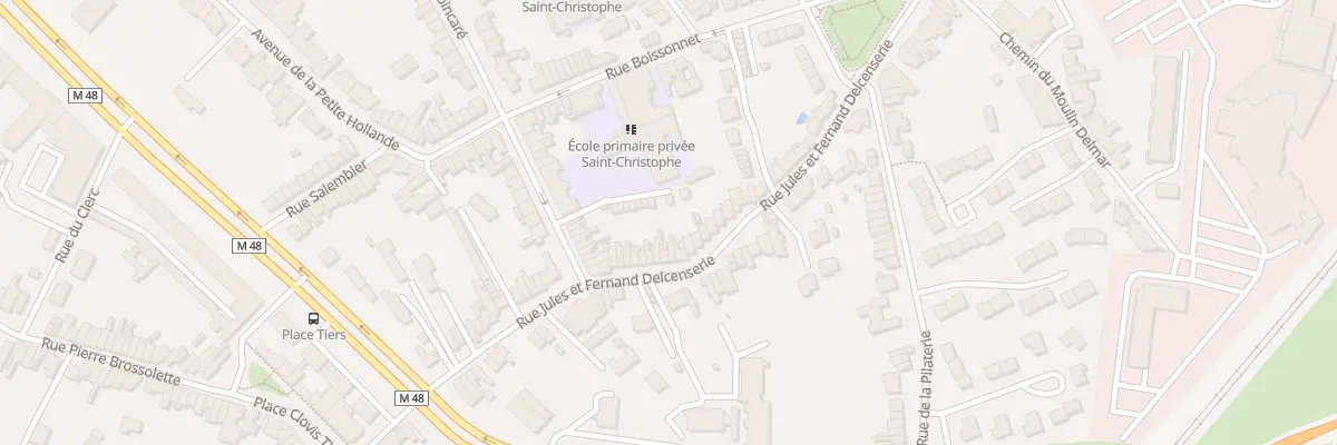 Plan du 66 Rue Jules Delcenserie à Marcq-en-Barœul