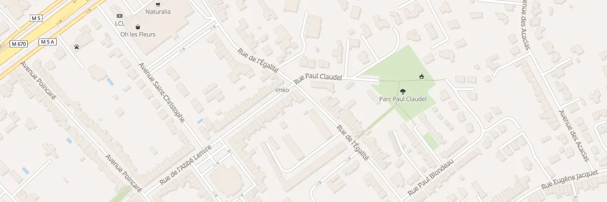 Plan du 28 Rue de l’Égalite à Marcq-en-Barœul