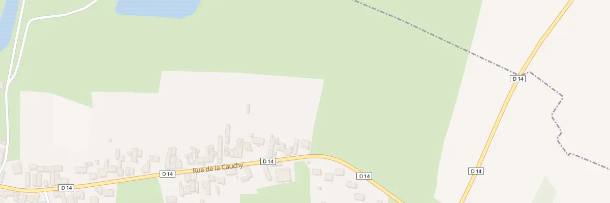 Plan du 63 Rue de la Cauchy à Sauchy-Cauchy
