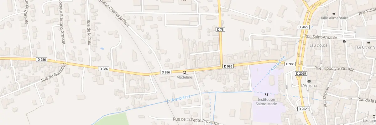 Plan du 69B Av du Cdt Madeline à Riom
