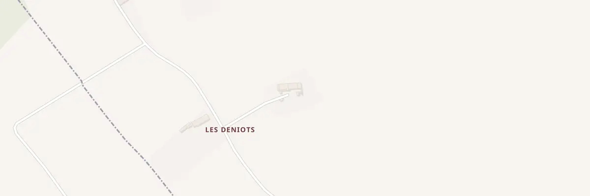 Plan du 3 Les Deniots à Vernoy