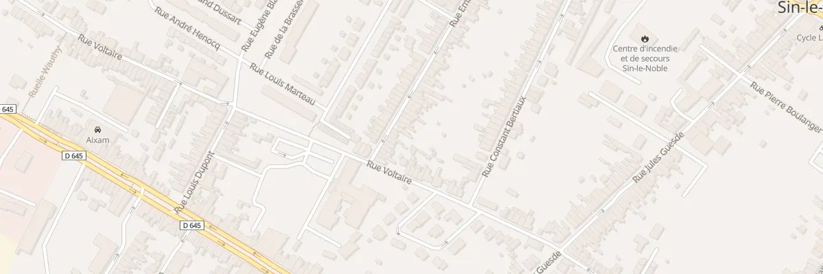 Plan du 269 Rue Emmanuel Charlet à Sin-le-Noble