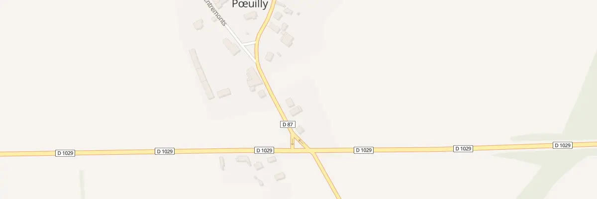 Plan du 4 Rue St Eloi à Pœuilly