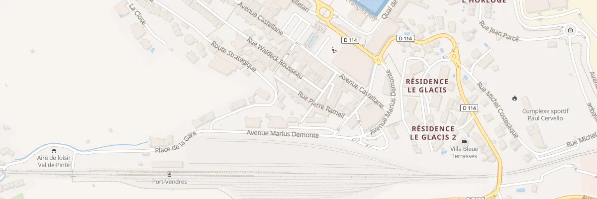Plan du 9 Rue Pierre Rameil à Port-Vendres