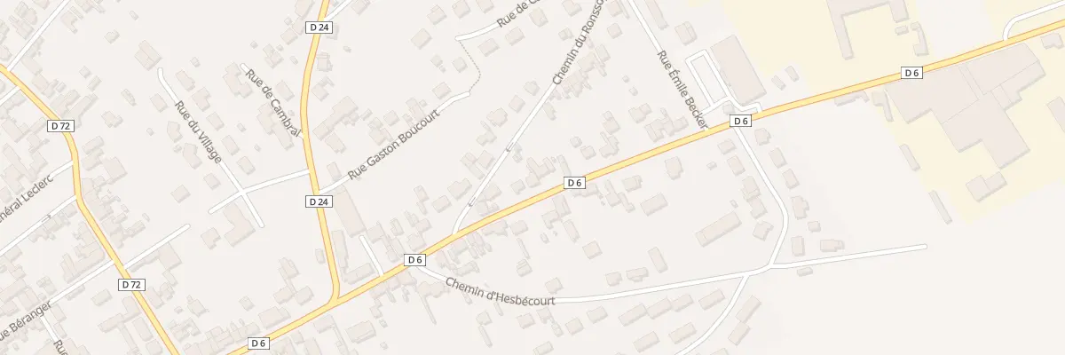 Plan du 15 Rue du Nouveau Monde à Roisel