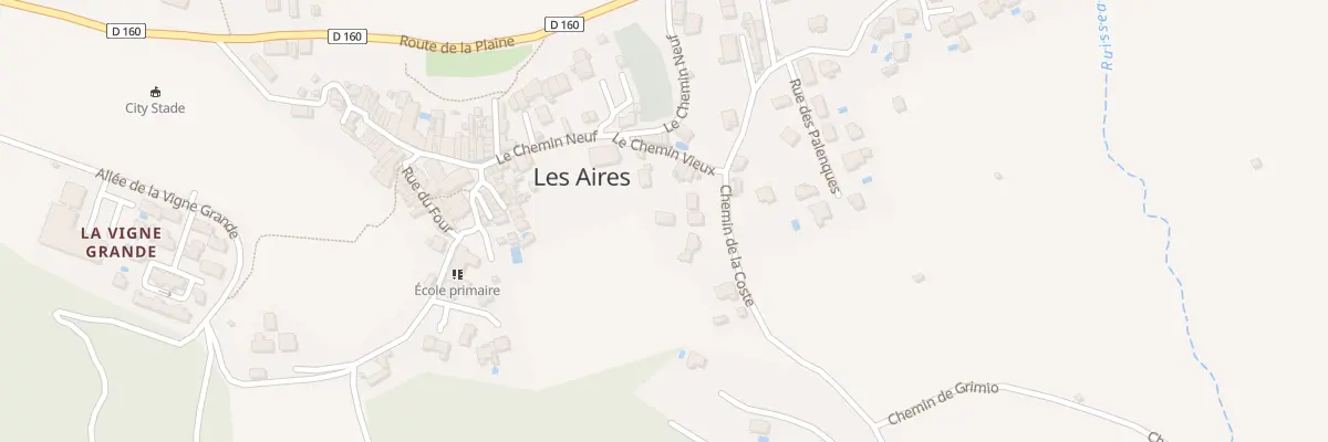 Plan du 4B Che Vieux aux Aires