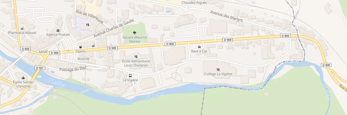 Plan du 32 Av de la Republique à Saint-Flour