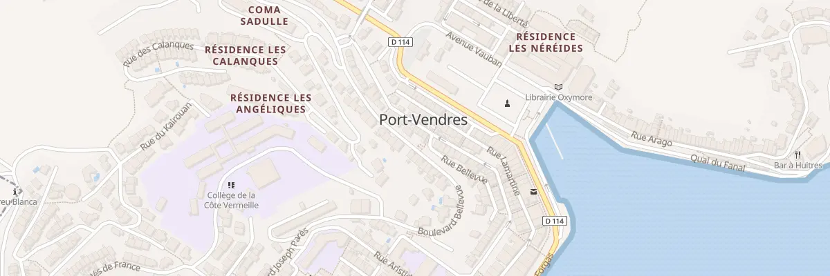 Plan du 43 Rue Louis Blanc à Port-Vendres
