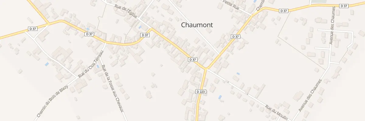 Plan du 5B Gr Grande Rue à Chaumont