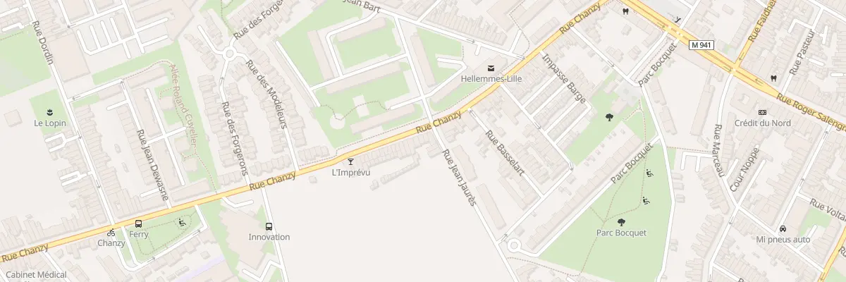 Plan du 85 Rue Chanzy Hellemmes à Lille
