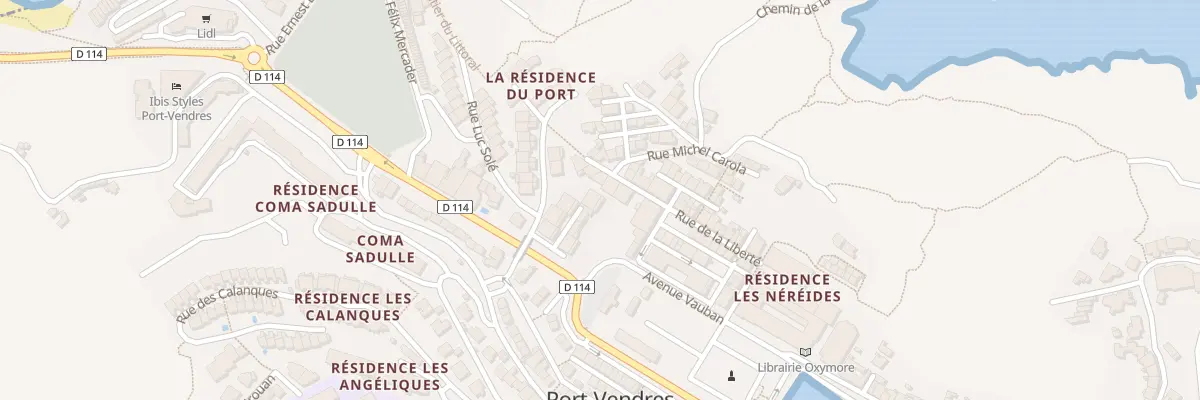 Plan du 2 Rue Mailly à Port-Vendres