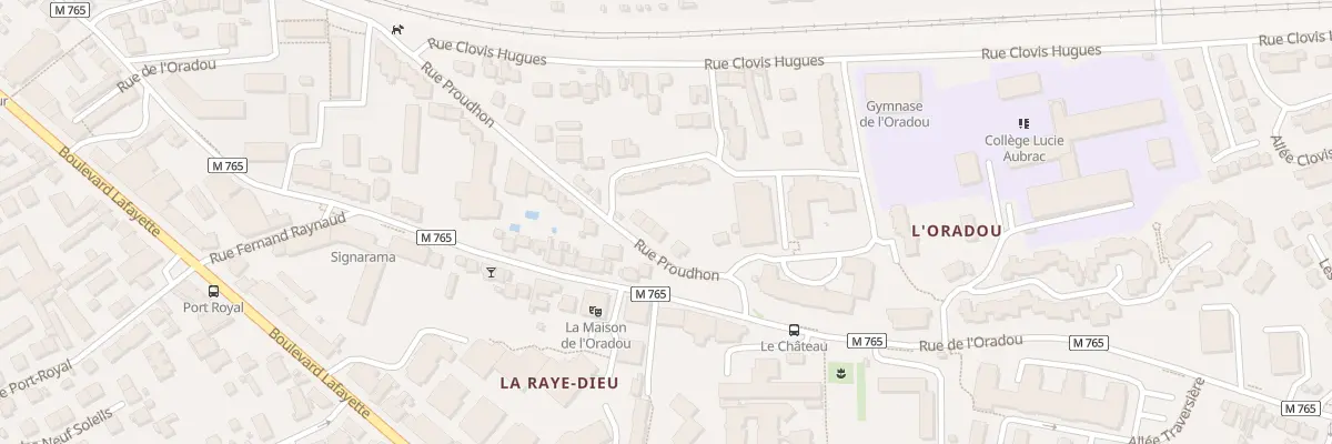 Plan du 37B Rue Proudhon à Clermont-Ferrand