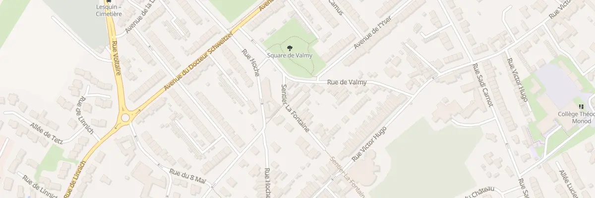 Plan du 11 Rue de Valmy à Lesquin