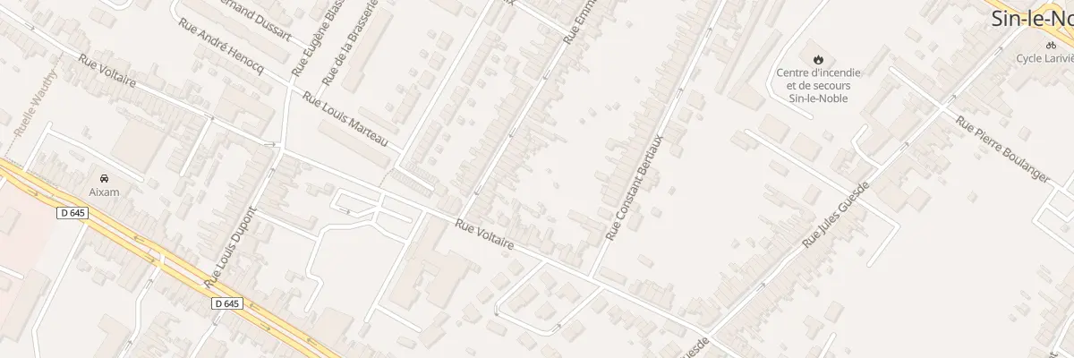 Plan du 255 Rue Emmanuel Charlet à Sin-le-Noble